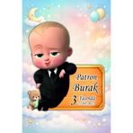 hediyyenvar Kişiye Özel Çizgi Film Karakterli Doğum Günü Magneti 8x6 cm | Bebek & Çocuk Parti Hatırası