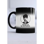 Hedizu Atatürk Silüeti Kupa Bardak