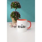 Hedizu Bride Gelin Hediye Turuncu Kupa