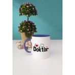 Hedizu Doktora Hediye Kupa Bardak Lacivert
