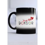Hedizu En Tatlı Doktor Siyah Kupa Bardak