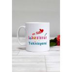 Hedizu En Tatlı Laboratuvar Teknisyeni Hediye Beyaz Kupa