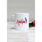 Hedizu Hakim Hediye Beyaz Kupa