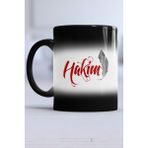 Hedizu Hakime Hediye Hakim Siyah Kupa Bardak