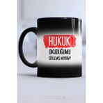 Hedizu Hukuk Okuduğumu Söylemiş Miydim Hukukçu Siyah Kupa