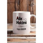 Hedizu Kişiye Özel Aile Hekimi Doktor Kupa Bardak Beyaz Tıp Bayramı Hediyesi