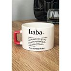 Hedizu Kişiye Özel Baba Lüks Fincan Turuncu Babaya Doğum Günü Babalar Günü Hediyesi