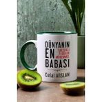 Hedizu Kişiye Özel Babaya Hediye Kupa Bardak Yeşil Babalara Doğum Günü Hediyesi