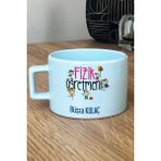 Hedizu Kişiye Özel Fizik Öğretmeni Pastel Fincan Mavi Öğretmenler Günü Hediyesi