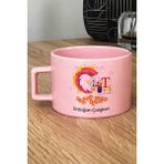 Hedizu Kişiye Özel Grafiker Pastel Fincan Pembe Grafikere Hediye