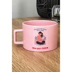 Hedizu Kişiye Özel Hamile Anne Adayı Pastel Fincan Pembe Anneler Günü Hediyesi