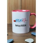 Hedizu Kişiye Özel Hekim Doktor Kupa Bardak Pembe 14 Mart Tıp Bayramı Hediyesi