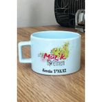 Hedizu Kişiye Özel Müzik Öğretmeni -2- Pastel Fincan Mavi Öğretmenler Günü Hediyesi