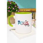Hedizu Polis Tasarımlı Polisler Günü Hediyesi Yeşil Kupa