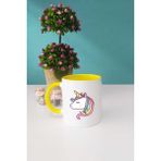 Hedizu Unicorn Hediye Sarı Kupa