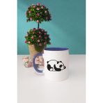 Hedizu Uykucu Panda Lacivert Kupa