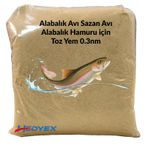 Hedyex 0.3nm Alabalık Hamuru İçin Toz Yem Sazan Alabalık Yemi