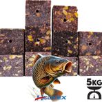 Hedyex 5Kg Sazan Kuspesi Delikli Kup Cilekli Misir Kuspesi Kare