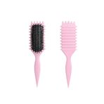 HEEDOF SİHİRLİ BUKLE TARAĞI - BUKLE BELİRGİNLEŞTİRİCİ TARAK- KIVIRCIK SAÇ FIRÇASI- MÜKEMMEL BUKLELER-YEŞİL