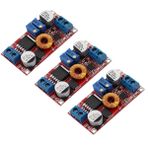 Heevhas 3 adet XL4015 5A DC DC lityum pil aşağı doğru şarj kartı Led Power Converter şarj cihazı sabit akım sabit gerilim step-down modülü