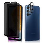 HeeYeal [2 + 2 adet Privacy koruyucu film + kamera koruması, Samsung Galaxy M15 5G için, zırh koruma camı casus önleyici folyo, 9H sertlikte gözetleme önleyici ekran koruyucu folyo, Samsung Galaxy M15
