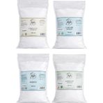 Hefa Şifa Bahçesi Doğal Katkısız Temizlik Seti 1 kg Boraks + 1 kg Karbonat + 1 kg Limon Tuzu + 750 g Çamaşır Sodası - Beyaz