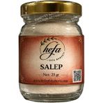Hefa Şifa Bahçesi Salep 25 gr (Cam Şişe)
