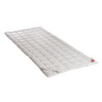 HEFEL Pure Wool koyun yünü yatak altı – Köşe lastikli yatak örtüsü, 400 g/m², çeşitli boyutlar (90 x 200 cm)