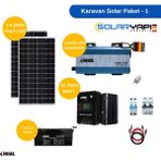 Hegel Karavan Solar Paket - Lifepo4 Akülü Güneş Enerji Sistemi