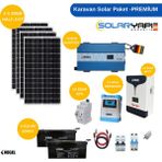 Hegel Karavan Solar Paket Premium - Lifepo4 Akülü Güneş Enerji Sistemi