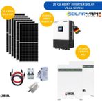 Hegel Villa Güneş Enerjisi Hazır Paket Sistem -20KW Hibrit Güneş Paneli Sistemi