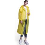 Hegi Yağmurluk - Pvc Eva Yağmurluk Pardesü Sarı 0.15MM
