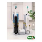hegiCo ŞARJLI DİŞ FIRÇASI STANDI (GRİ-GOLD) -Elektronik Diş Fırçası Için Stand-ORAL B STAND