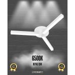 Hegza Lighting Admira (Beyaz Kasa, Beyaz Işık) Ledli Modern Plafonyer LED Avize, Salon, Mutfak, Oturma Odası, Antre, Hol