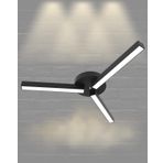 Hegza Lighting Admira Plafonyer Siyah 4000K Doğal Beyaz Modern Led Avize