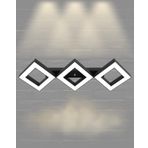 Hegza Lighting Amigo Plafonyer Siyah 4000K Doğal Beyaz Modern Led Avize