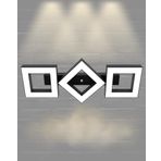 Hegza Lighting Compagno Plafonyer Siyah 4000K Doğal Beyaz Modern Led Avize