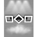 Hegza Lighting Compagno Plafonyer Siyah 6500K Beyaz Işık Modern Led Avize