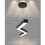 Hegza Lighting Gabbiano Ayarlanabilir Sarkıt Siyah 4000K Doğal Beyaz Modern Led Avize