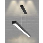 Hegza Lighting Lineer-80 Ayarlanabilir Sarkıt Siyah 4000K Doğal Beyaz Modern Led Avize