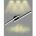 Hegza Lighting Marea Plafonyer Siyah 3000K Sarı Işık Modern Led Avize