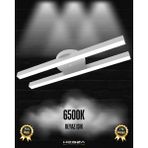 Hegza Lighting Mellizo (Gri Kasa, Beyaz Işık) Ledli Modern Plafonyer LED Avize, Salon, Mutfak, Oturma Odası