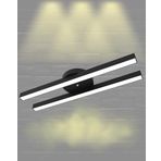 Hegza Lighting Mellizo Plafonyer Siyah 3000K Sarı Işık Modern Led Avize