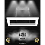 Hegza Lighting Mesita ( Gri Kasa, Beyaz Işık ) Sarkıt Ledli Modern Led Avize, Salon, Mutfak, Oturma Odası