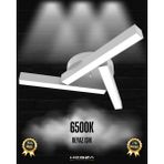 Hegza Lighting Mirador (Gri Kasa, Beyaz Işık) Ledli Modern Plafonyer LED Avize Salon Mutfak Oturma Odası Antre Hol Çocuk Odası LED