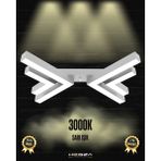 Hegza Lighting Osso (Gri Kasa, Sarı Işık) Ledli Modern Plafonyer LED Avize Salon Mutfak Oturma Odası Antre Hol Çocuk Odası LED