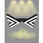 Hegza Lighting Osso Plafonyer Siyah 3000K Sarı Işık Modern Led Avize