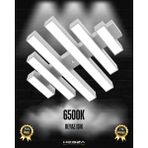 Hegza Lighting Parrilla (Gri Kasa, Beyaz Işık) Ledli Modern Plafonyer LED Avize Salon Mutfak Oturma Odası