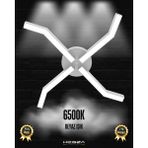 Hegza Lighting Polpo (Gri Kasa, Beyaz Işık) Ledli Modern Plafonyer LED Avize Salon Mutfak Oturma Odası Antre Hol Çocuk Odası LED