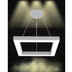 Hegza Lighting QUATTRO Ayarlanabilir Sarkıt LEDli Modern Gri Kasa Led Avize (3000K (Sarı Işık))